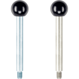 EH 24350. - Gear Lever Handles with Spherical Knob DIN 319