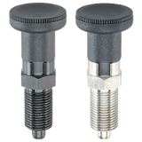 EH 22120. - Index Plungers with hexagon collar and locking / Index Plunger