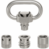 EH 22330. Ball Lock Connectors,s sself-locking, with holder, compact construction