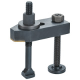 EH 23190. - Clamps with soft face / with adjusting screw and clamping screw