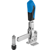 EH 23330. Vertical Toggle Clamp with horizontal base and solid support arm