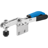 EH 23330. Horizontal Toggle Clamp with vertical base and safety lock